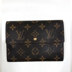 Louis Vuitton Vintage Monogram Porte-Tresor Etui Papier Wallet EUC